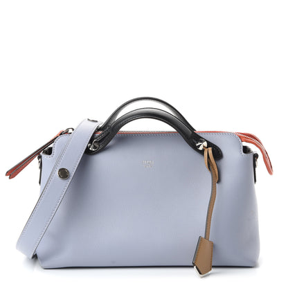 Fendi Vitello Dolce 4 Color Medium By The Way Boston Bag Lilla Multicolor 1 of 10
