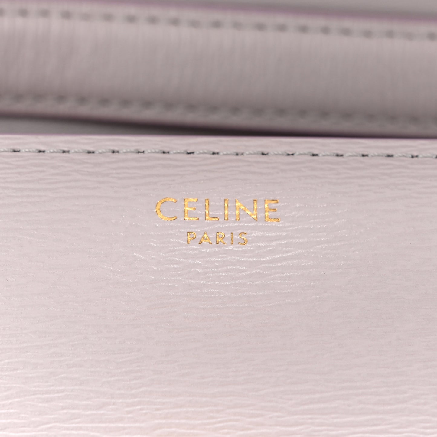 Liege Calfskin Teen Classic Box Flap Bag Lavender Grey