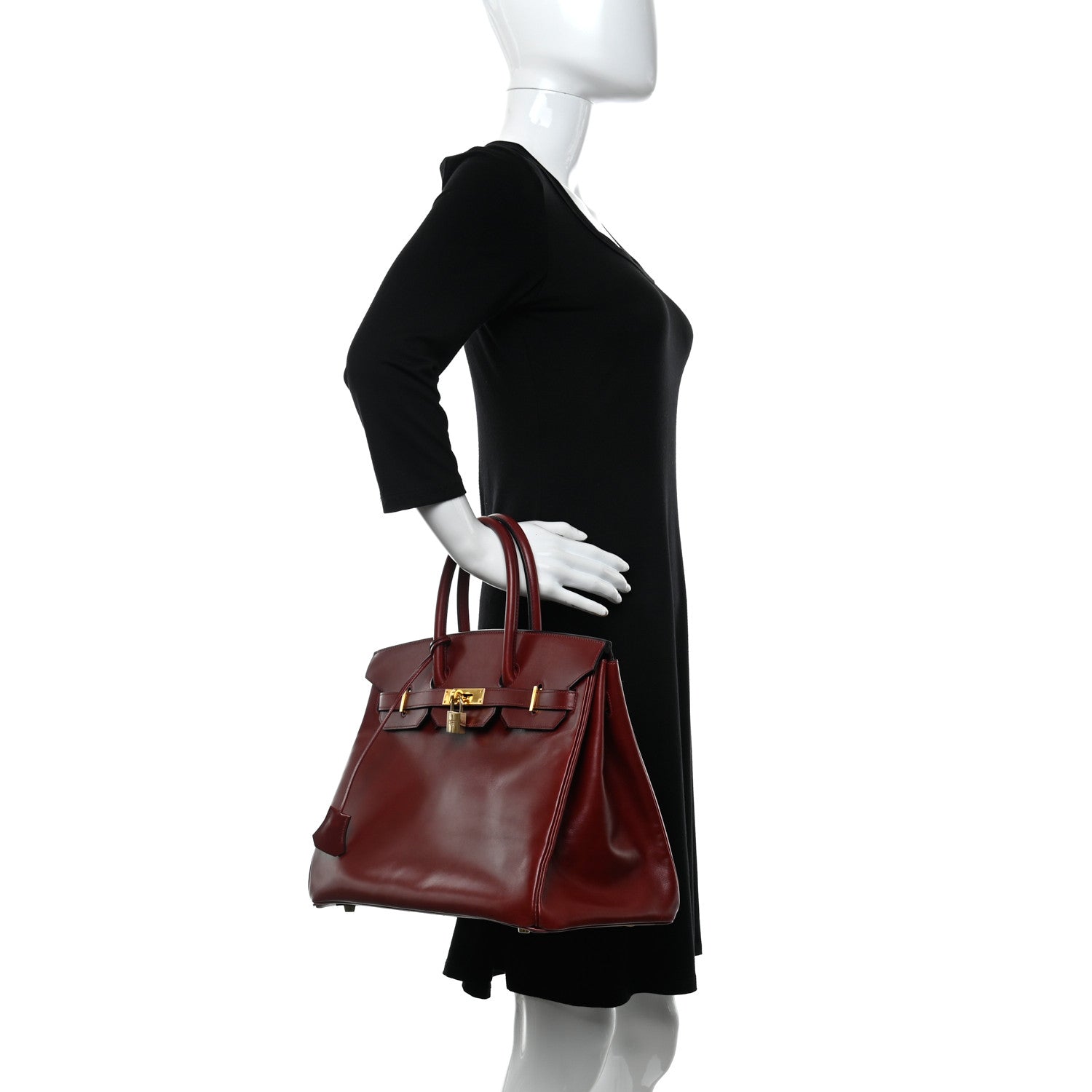Hermes Box Birkin 35 Rouge H 2 of 16