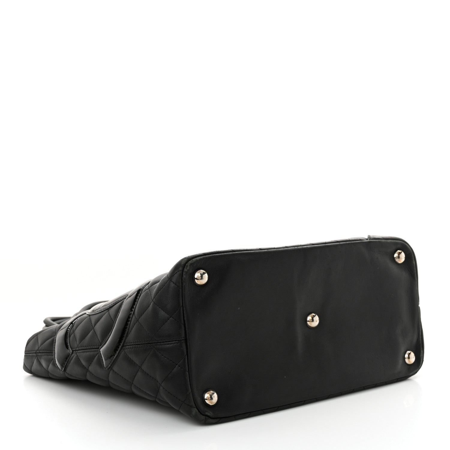 Chanel Calfskin Quilted Large Cambon Tote Black 4 of 19