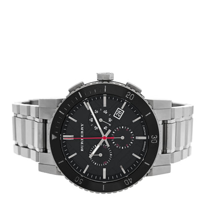 Burberry Stainless Steel 42mm Chronograph Quartz Watch Black BU9380 2 of 5