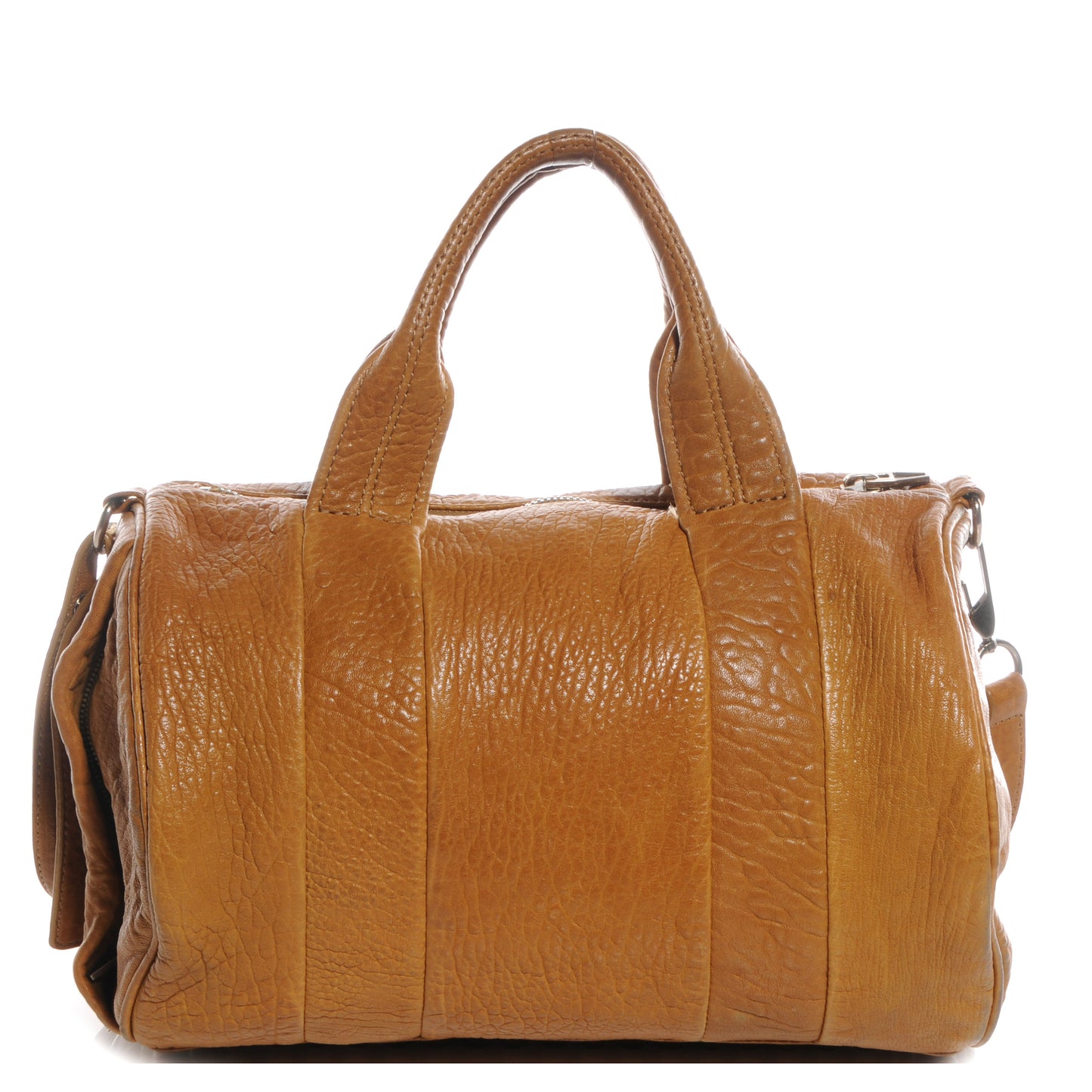 Leather Rocco Duffel Mustard