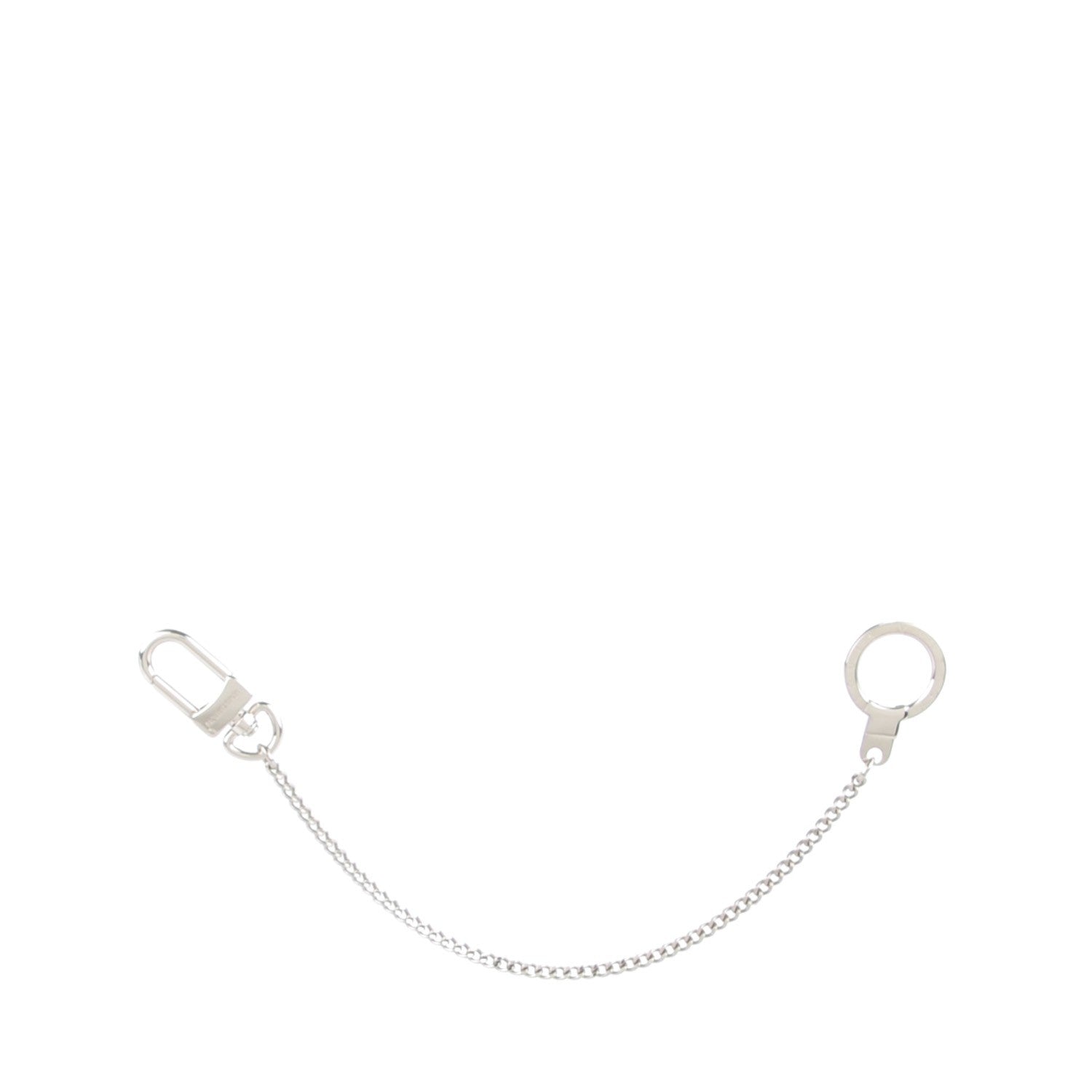 Louis Vuitton Pochette Extender Key Ring Chain Silver 1 of 3
