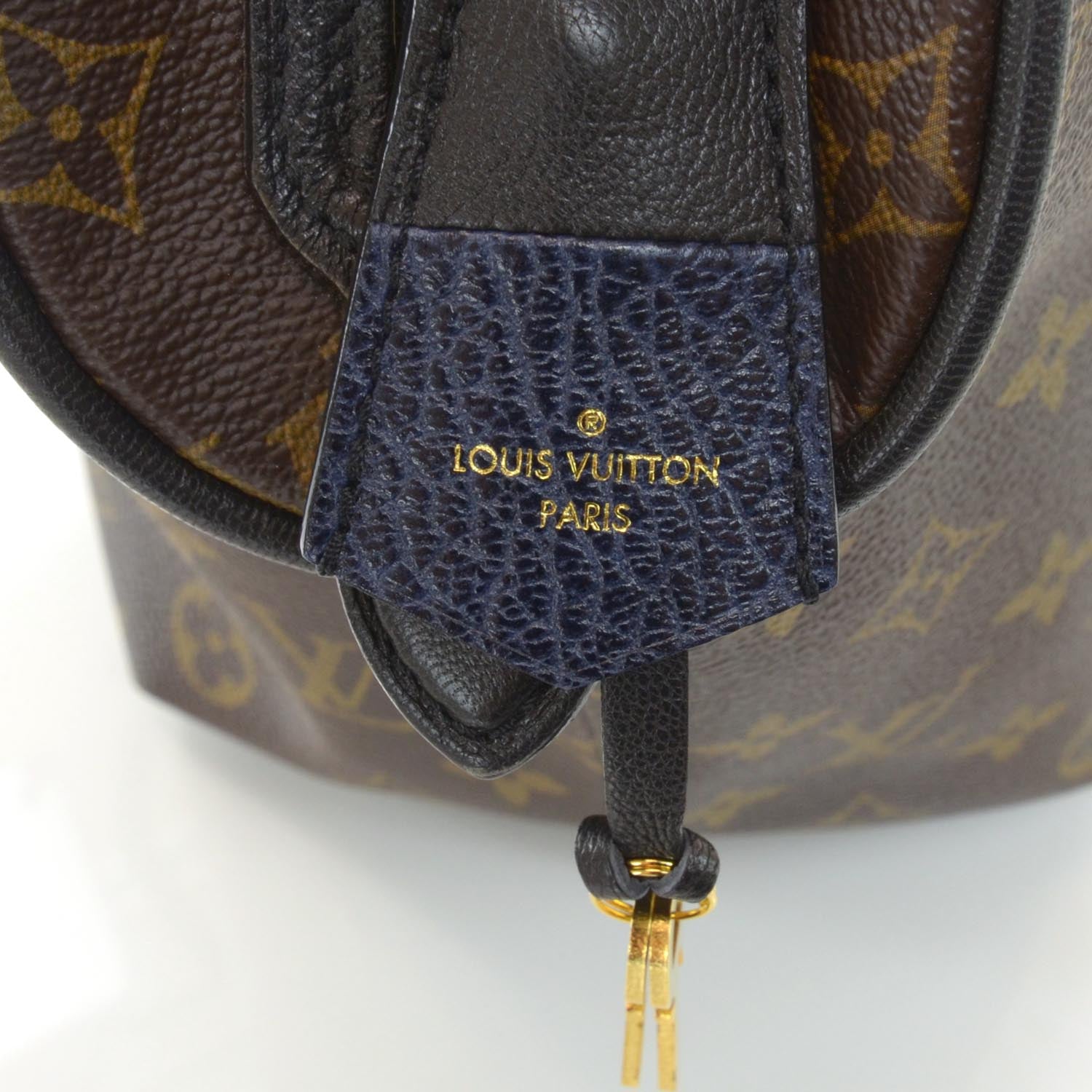 Louis Vuitton Monogram Stripes Medium Bag Marine 5 of 9