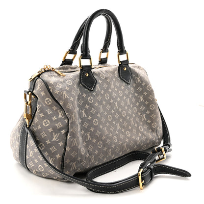 Louis Vuitton Monogram Idylle Speedy Bandouliere 30 Encre 3 of 9