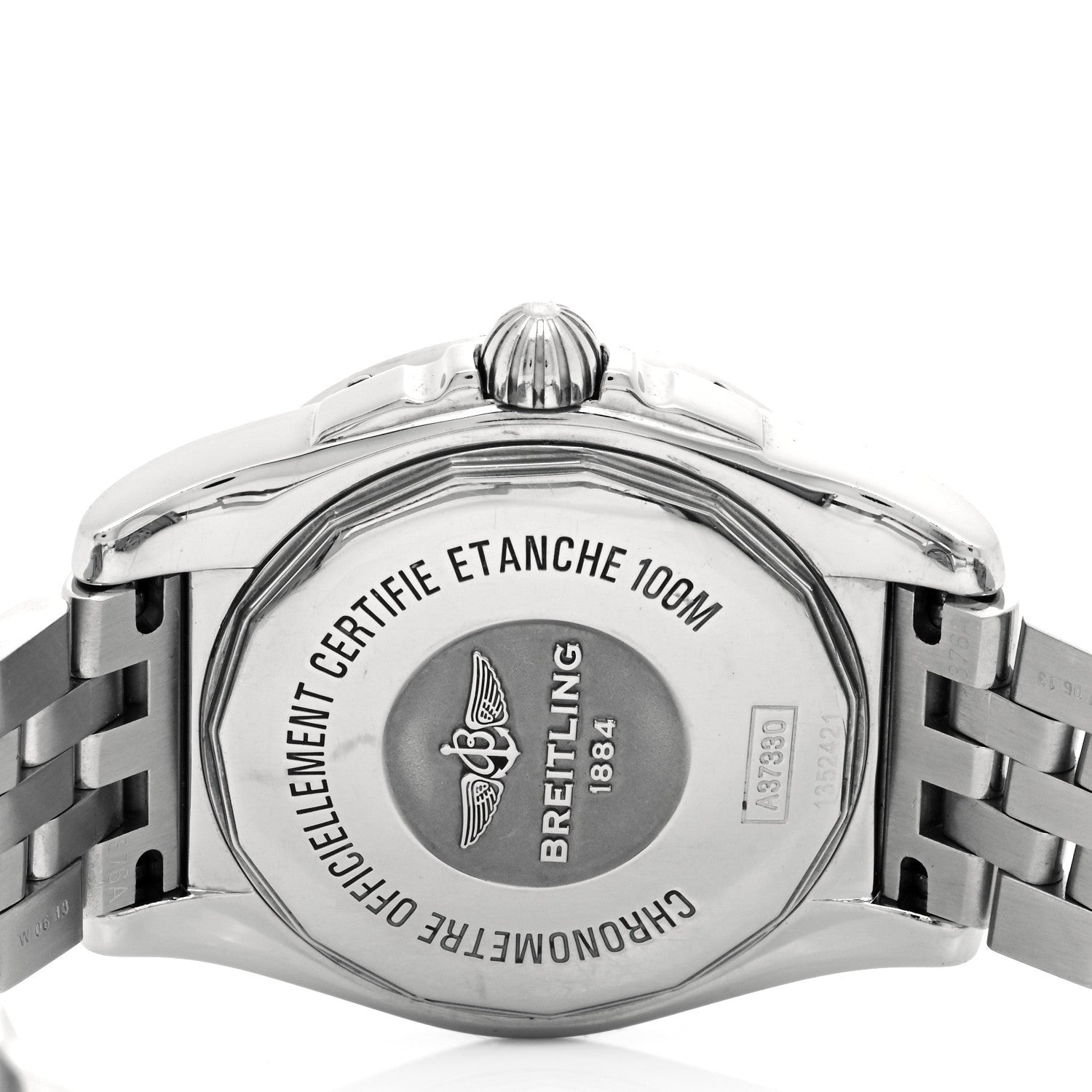 Breitling Stainless Steel 36mm Galactic Automtic Watch A37330 4 of 5