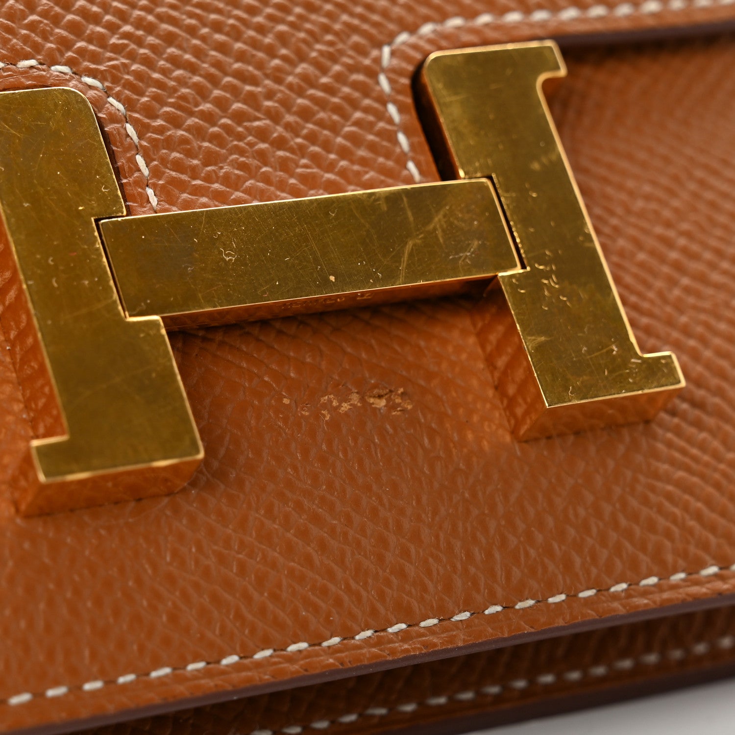 Hermes Epsom Constance Slim Wallet Gold 8 of 8