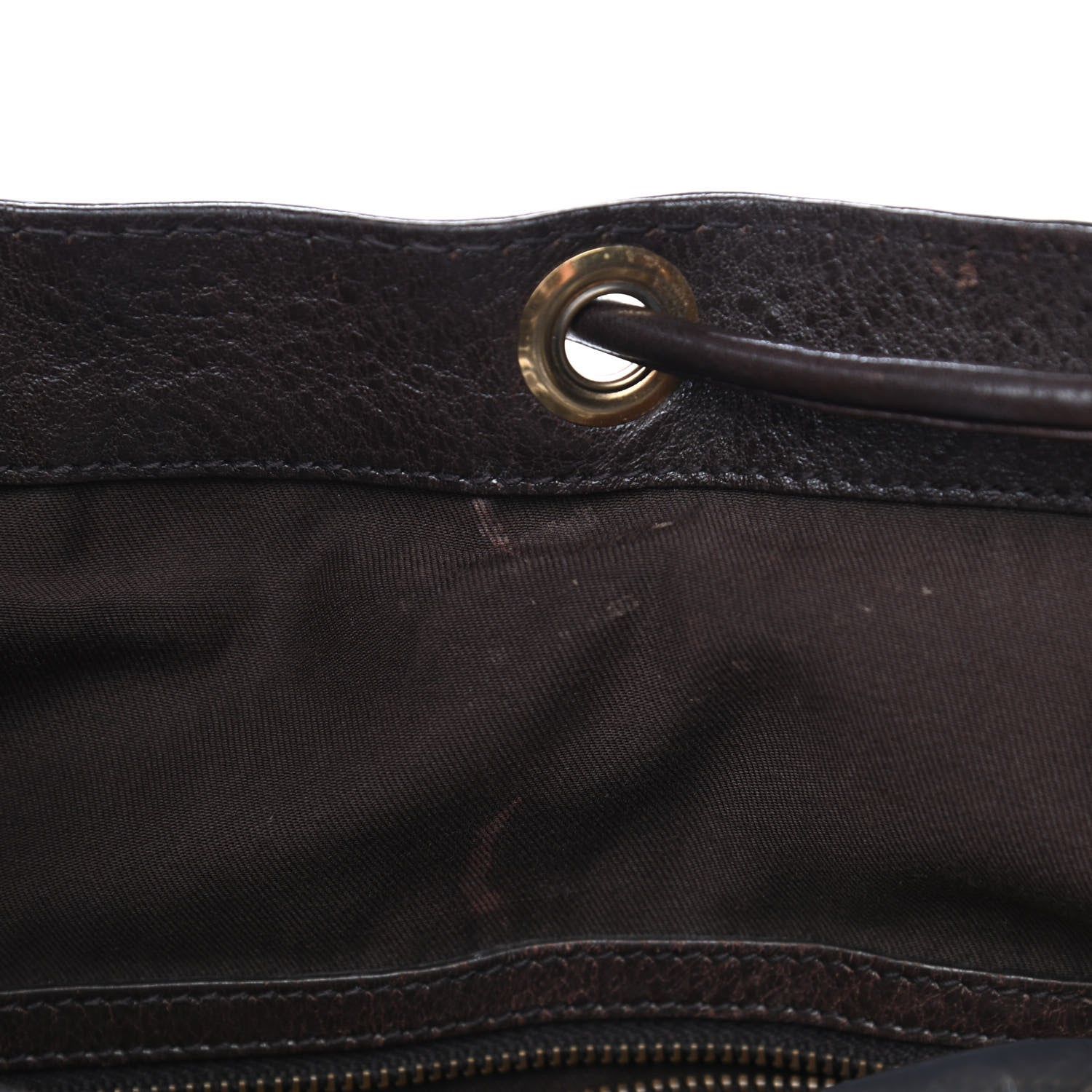 Gucci Monogram Medium Interlocking Icon Shoulder Bag Dark Brown 5 of 6