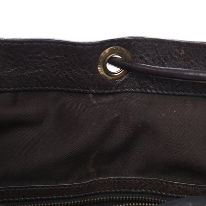 Gucci Monogram Medium Interlocking Icon Shoulder Bag Dark Brown 5 of 6