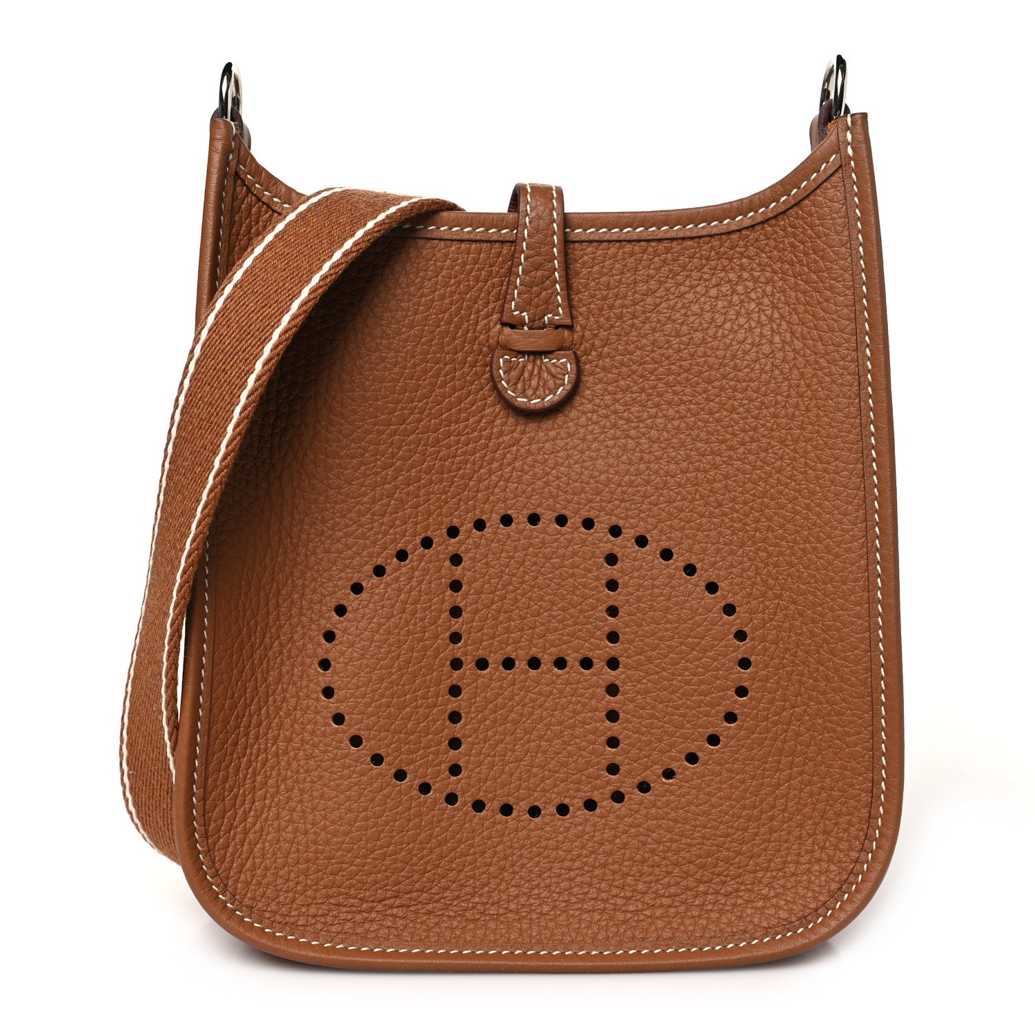 Hermes Taurillon Clemence Evelyne TPM Gold 1 of 10