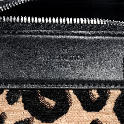 Louis Vuitton Jacquard Velvet Leopard Print Stephen Sprouse Speedy 7 of 8