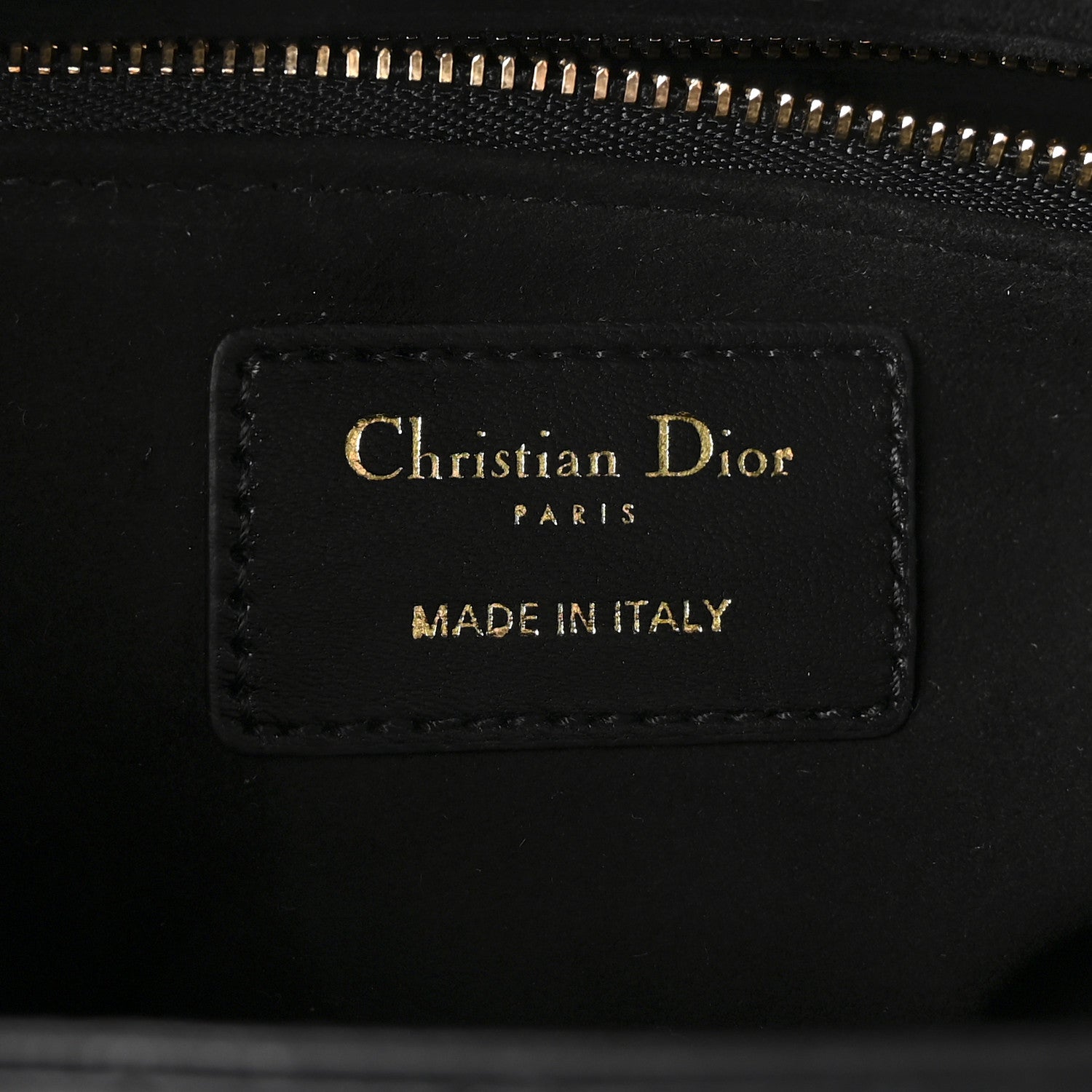 Christian Dior Lambskin Cannage Small My ABCDior Lady Dior Black 6 of 10