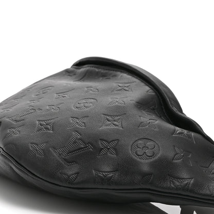 Louis Vuitton Calfskin Monogram Shadow Discovery Bumbag Black 10 of 10