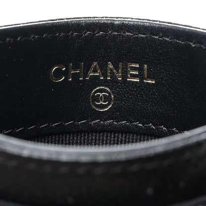 Chanel Caviar Quilted Multi Chain CC Card Holder Black 7 of 8