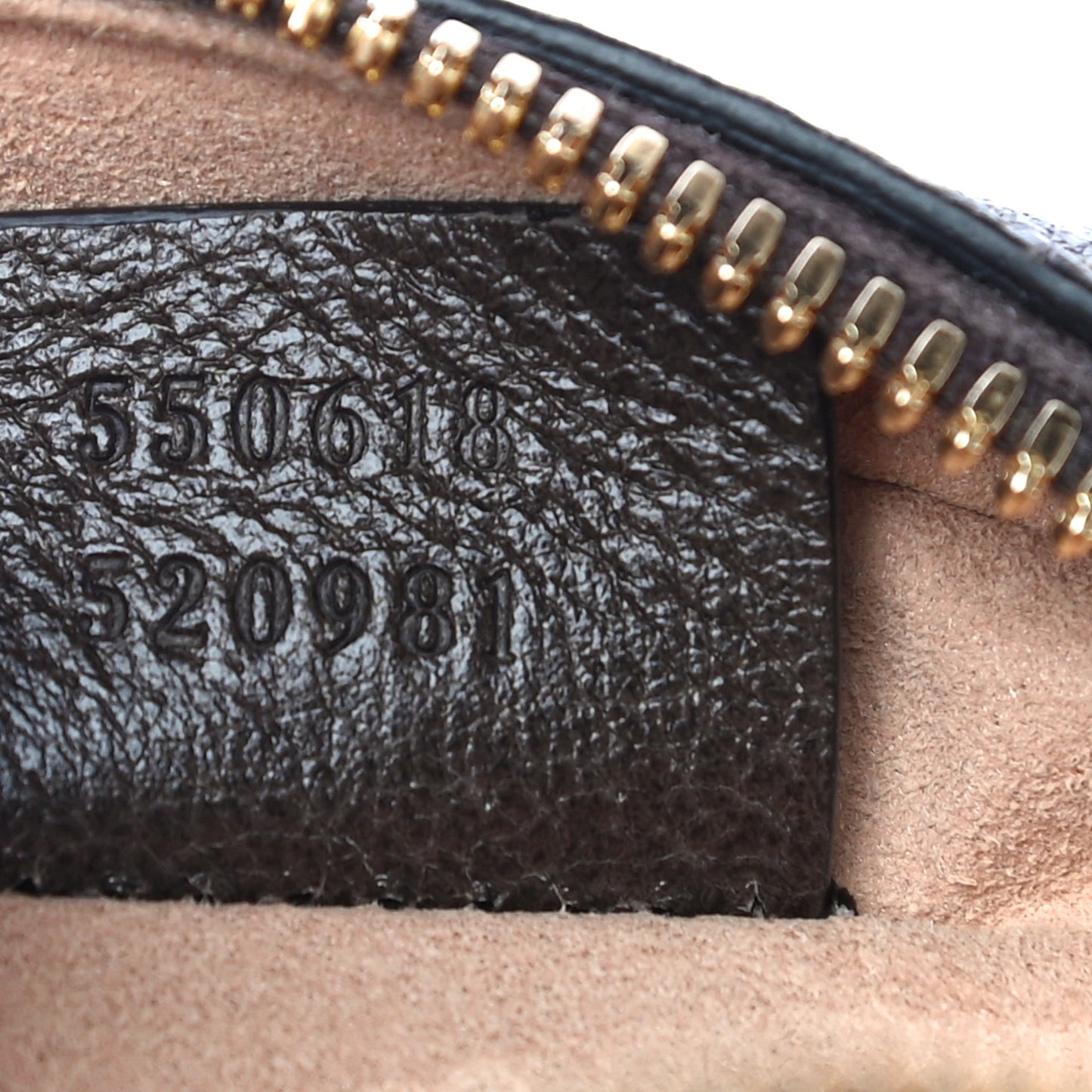 GG Supreme Monogram Web Mini Ophidia Round Shoulder Bag Brown