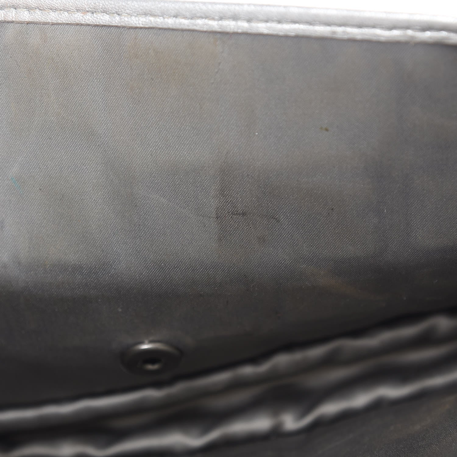 Chanel Vinyl Large Ice Cube Flap Silver 16 of 19