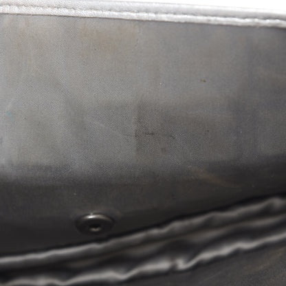 Chanel Vinyl Large Ice Cube Flap Silver 16 of 19