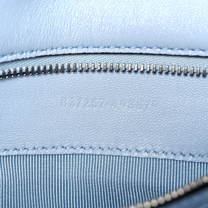 Gucci Lambskin Matelasse Medium GG Marmont Shoulder Bag Porcelain Light Blue 7 of 11
