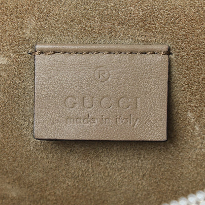 Gucci GG Supreme Monogram Lightning Embroidered Medium Dionysus Shoulder Bag Beige 8 of 15