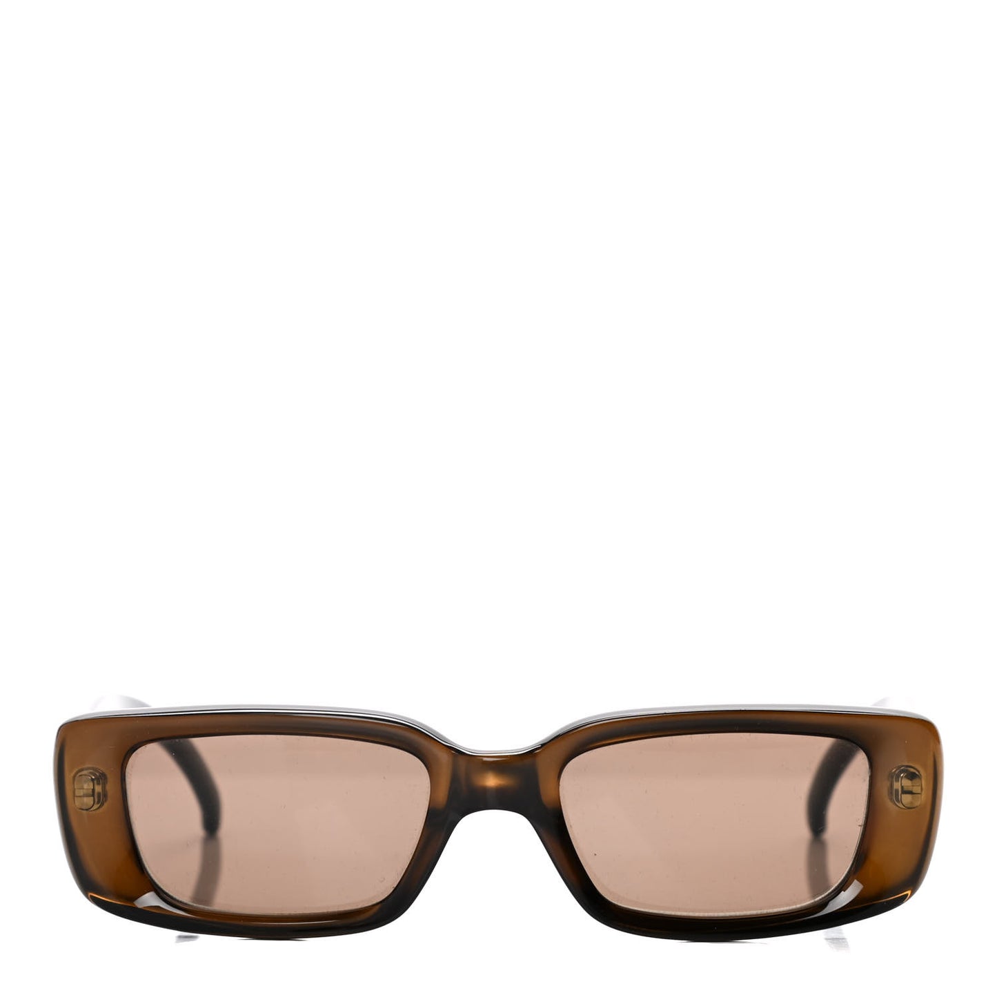 Acetate Rectangular Sunglasses GG2409NS Brown