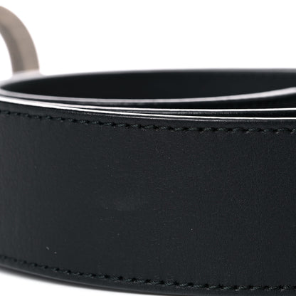 Gucci Moon Calfskin Nickel Double G 40mm Belt 90 36 Black 5 of 8