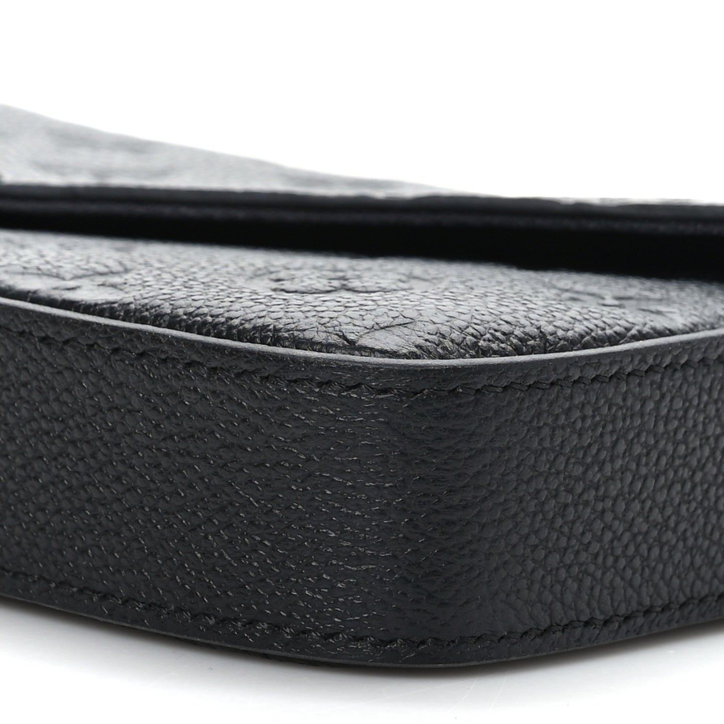 Empreinte Pochette Felicie Chain Wallet Black