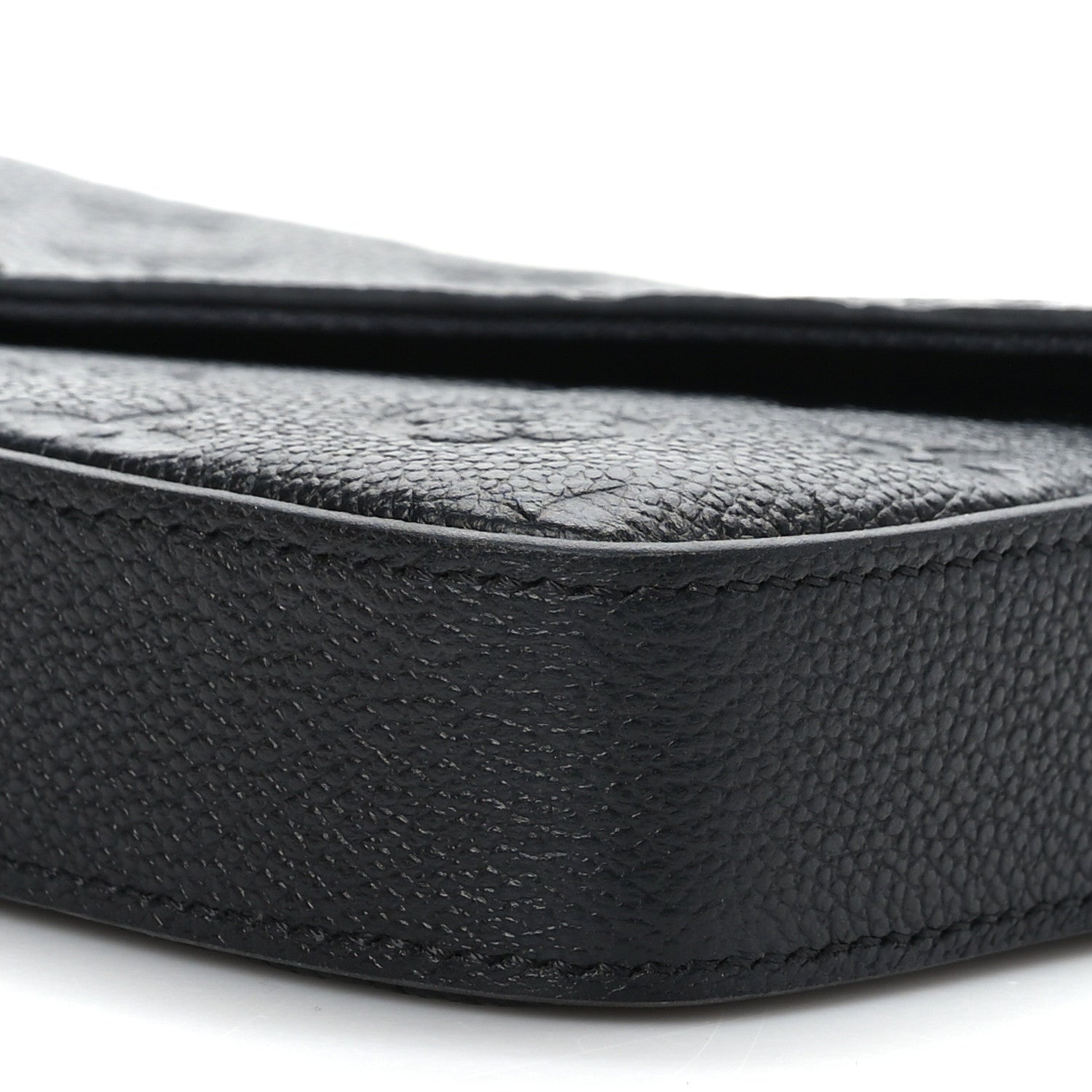Louis Vuitton Empreinte Pochette Felicie Chain Wallet Black 9 of 9