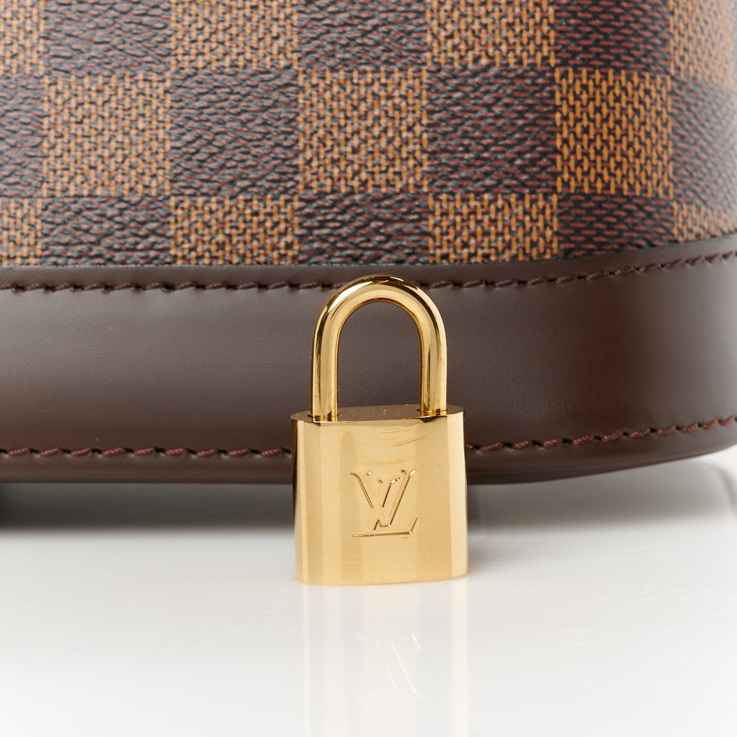 Louis Vuitton Damier Ebene Alma BB 8 of 14