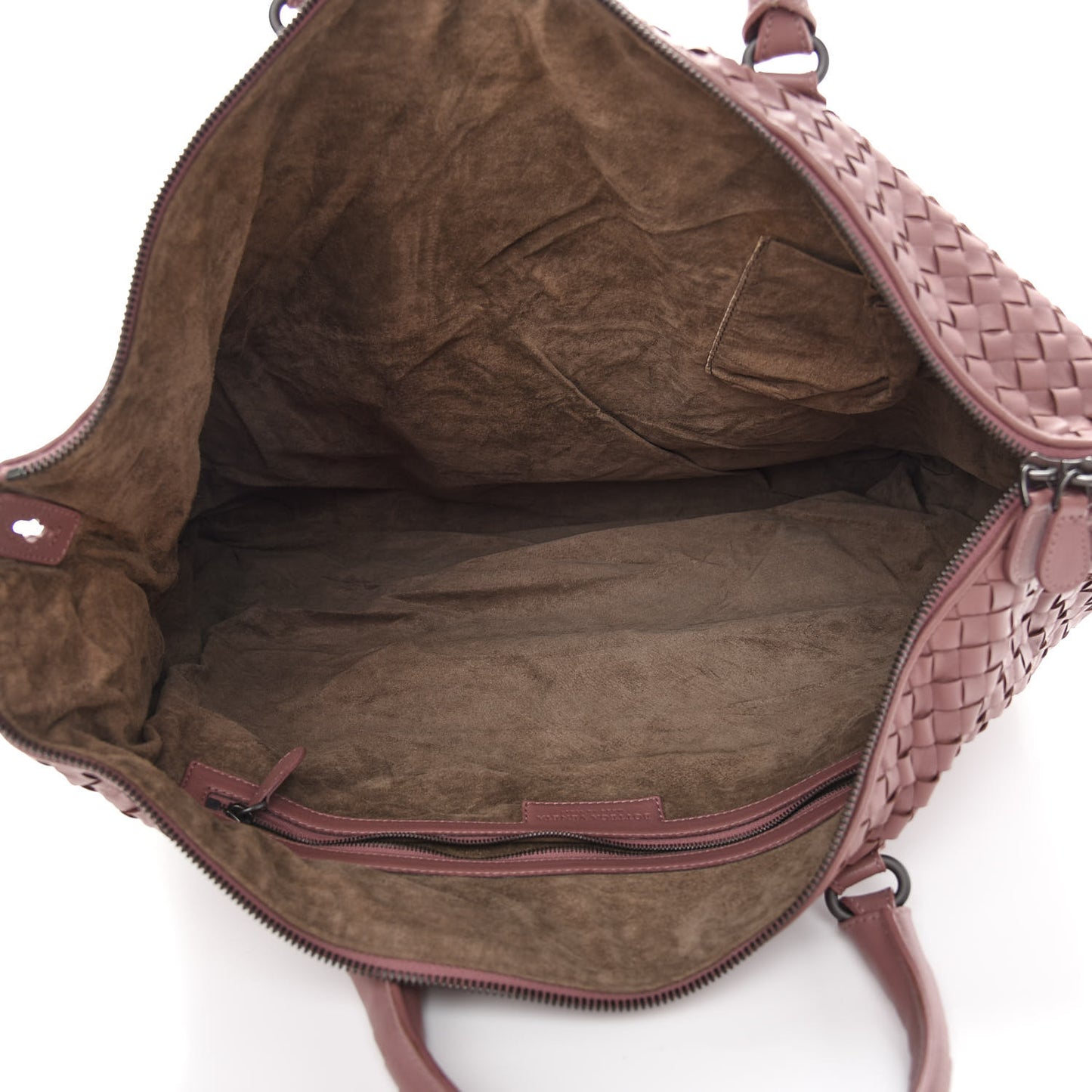 Nappa Intrecciato Maxi Convertible Tote Violet