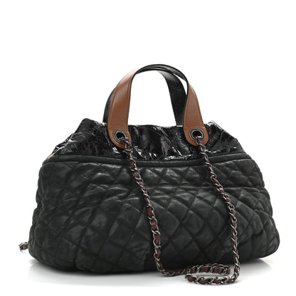 Chanel Iridescent Calfskin Small In The Mix Tote Black 2 of 10