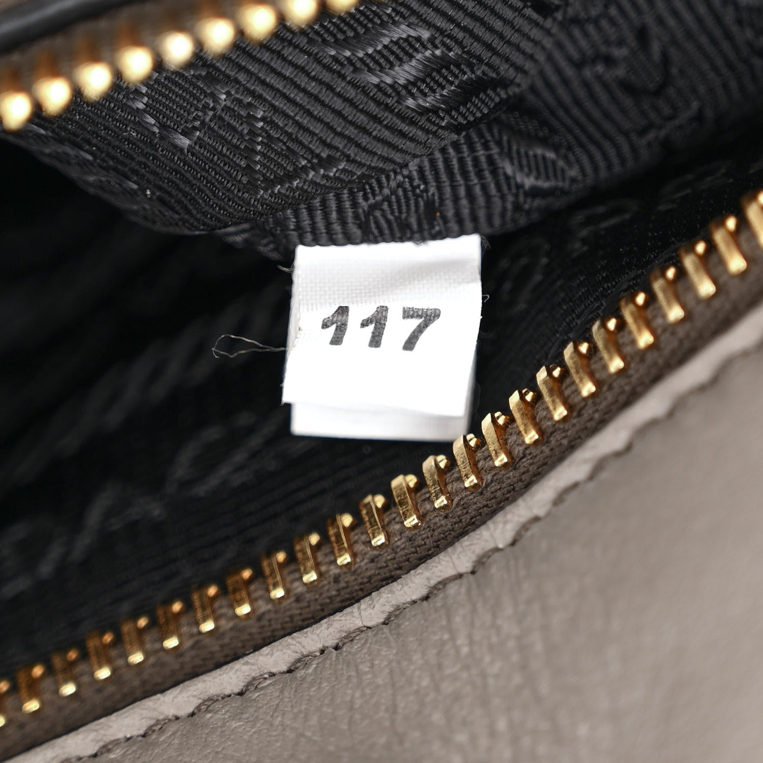 Prada Saffiano Soft Calfskin Zippered Tote Marmo 8 of 18