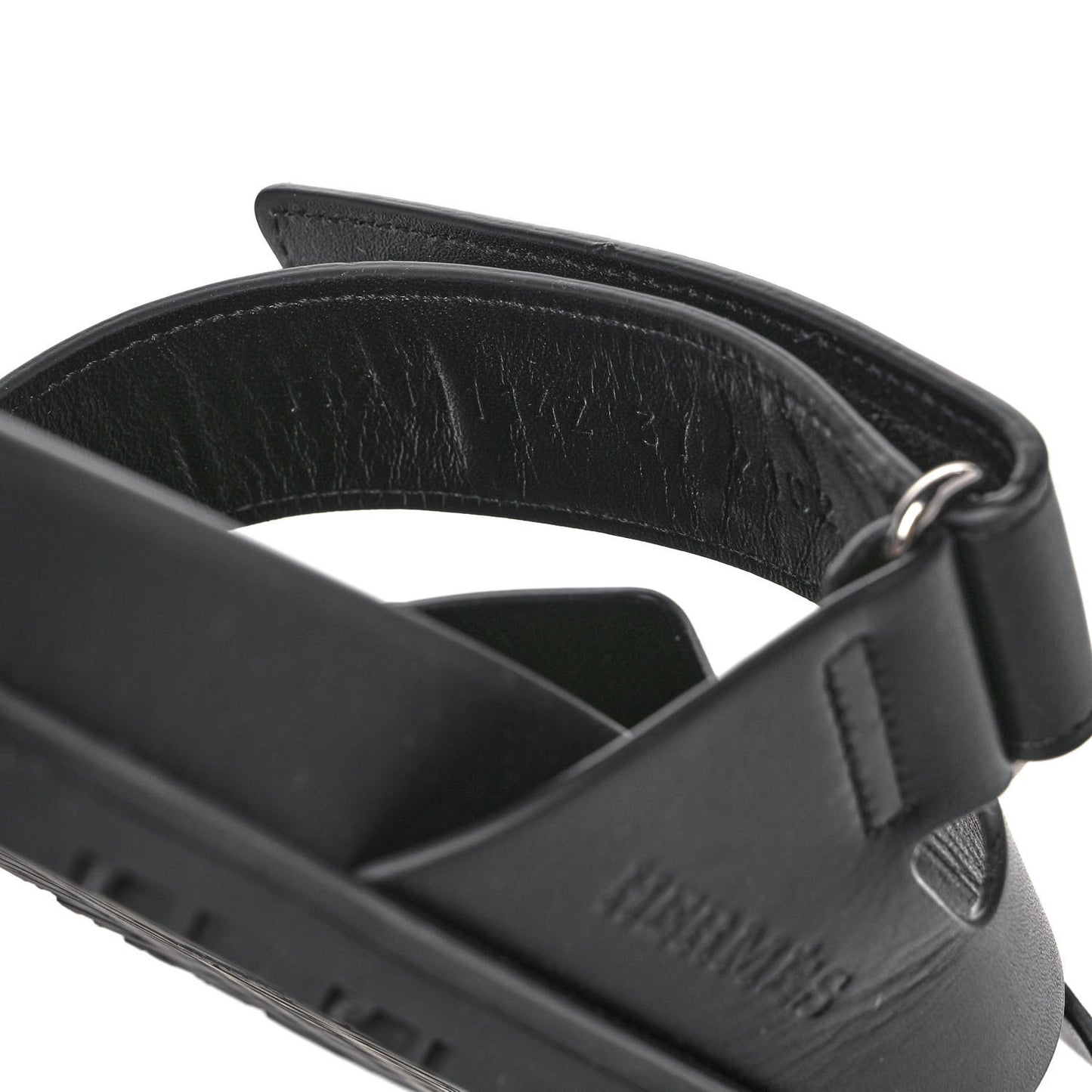Calfskin Womens Chypre Sandals 37 Black