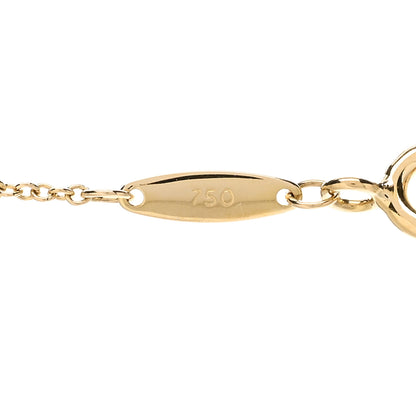 Tiffany 18K Yellow Gold Diamond .12ct Elsa Peretti Diamonds by the Yard Pendant Necklace 5 of 5
