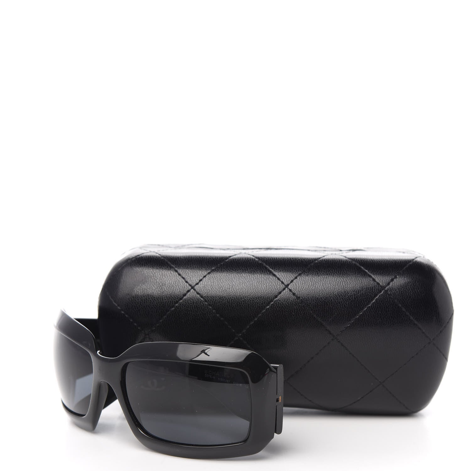 Chanel Mother of Pearl CC Sunglasses 5076-H Black 7 of 7