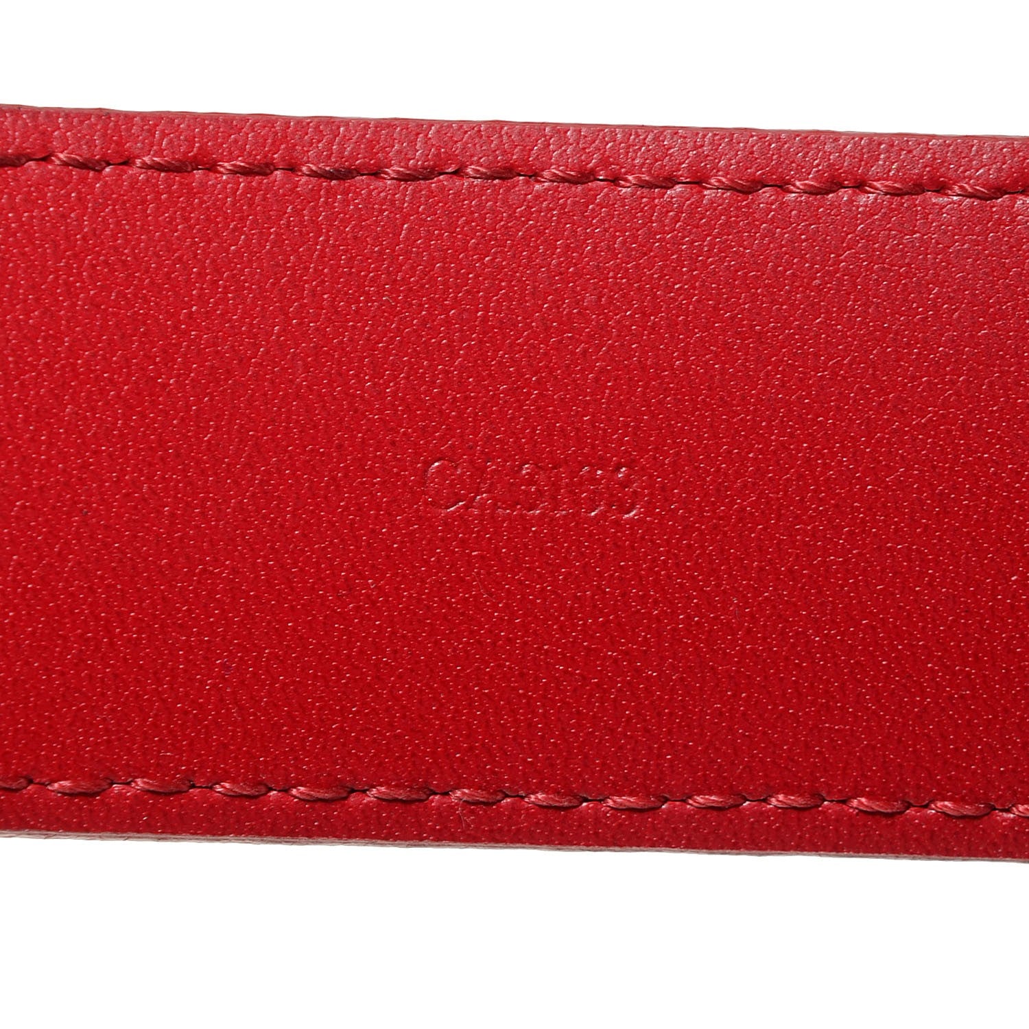 Louis Vuitton Damier Couleurs Tresor Belt 90 36 Carmine 5 of 7