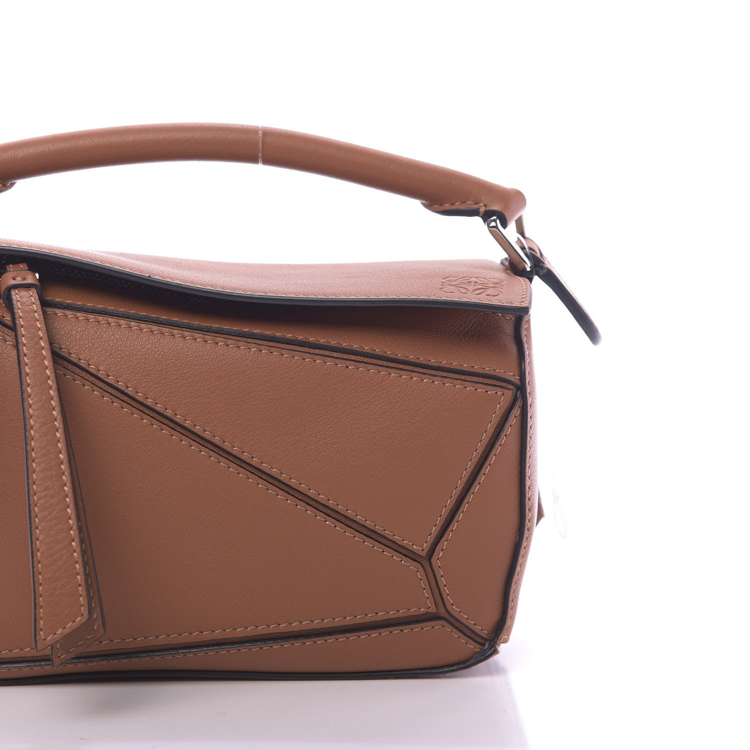 Loewe Calfskin Mini Puzzle Bag Tan 7 of 9