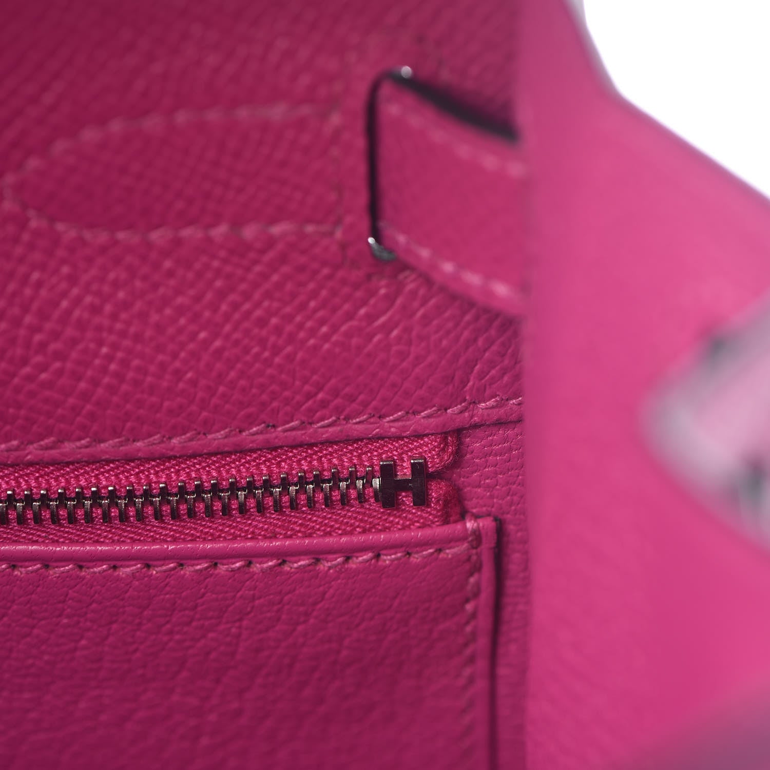 Hermes Epsom Kelly Sellier 28 Rose Pourpre 28 of 36