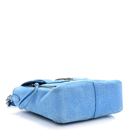 3.1 Phillip Lim Textured Calfskin Mini Pashli Satchel Azure 4 of 10