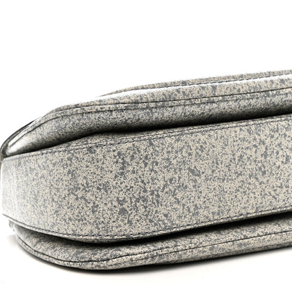 Gucci Calfskin Medium New Bamboo Top Handle Bag Grey White 9 of 10