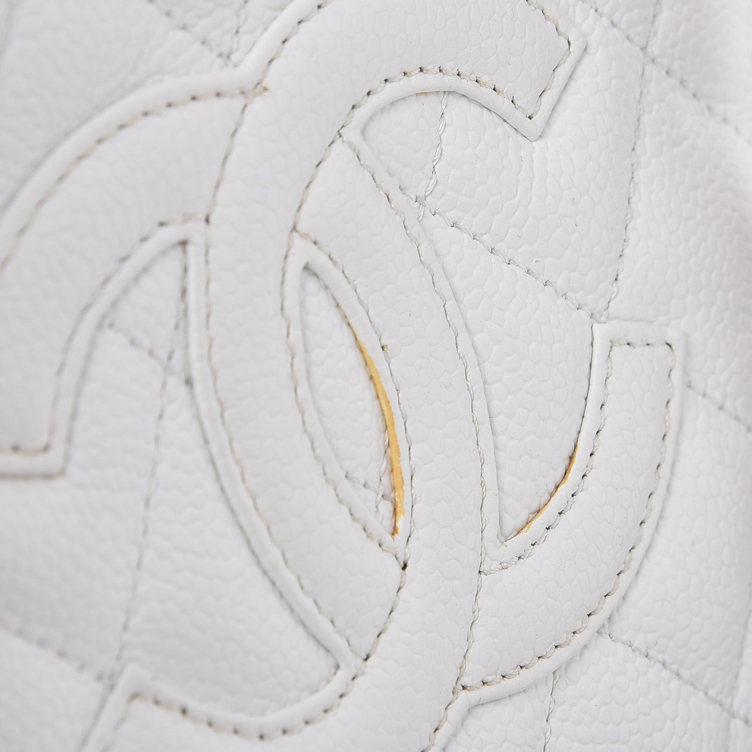 Chanel Caviar Quilted Petit Timeless Tote PTT White 14 of 15