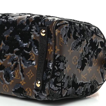 Louis Vuitton Monogram Fleur De Jais Sequins Speedy 30 9 of 9