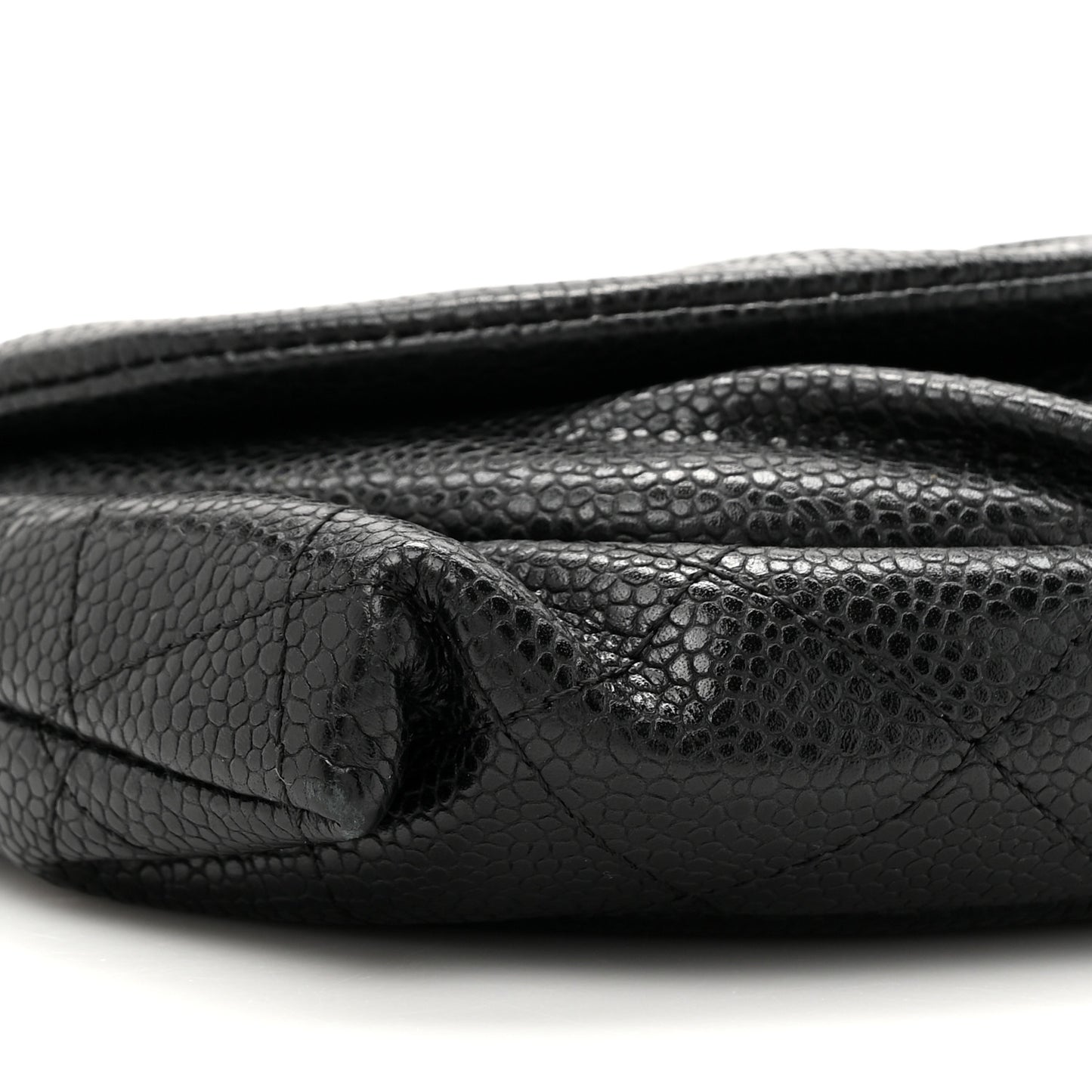 Caviar Half Moon Wallet On Chain WOC Black