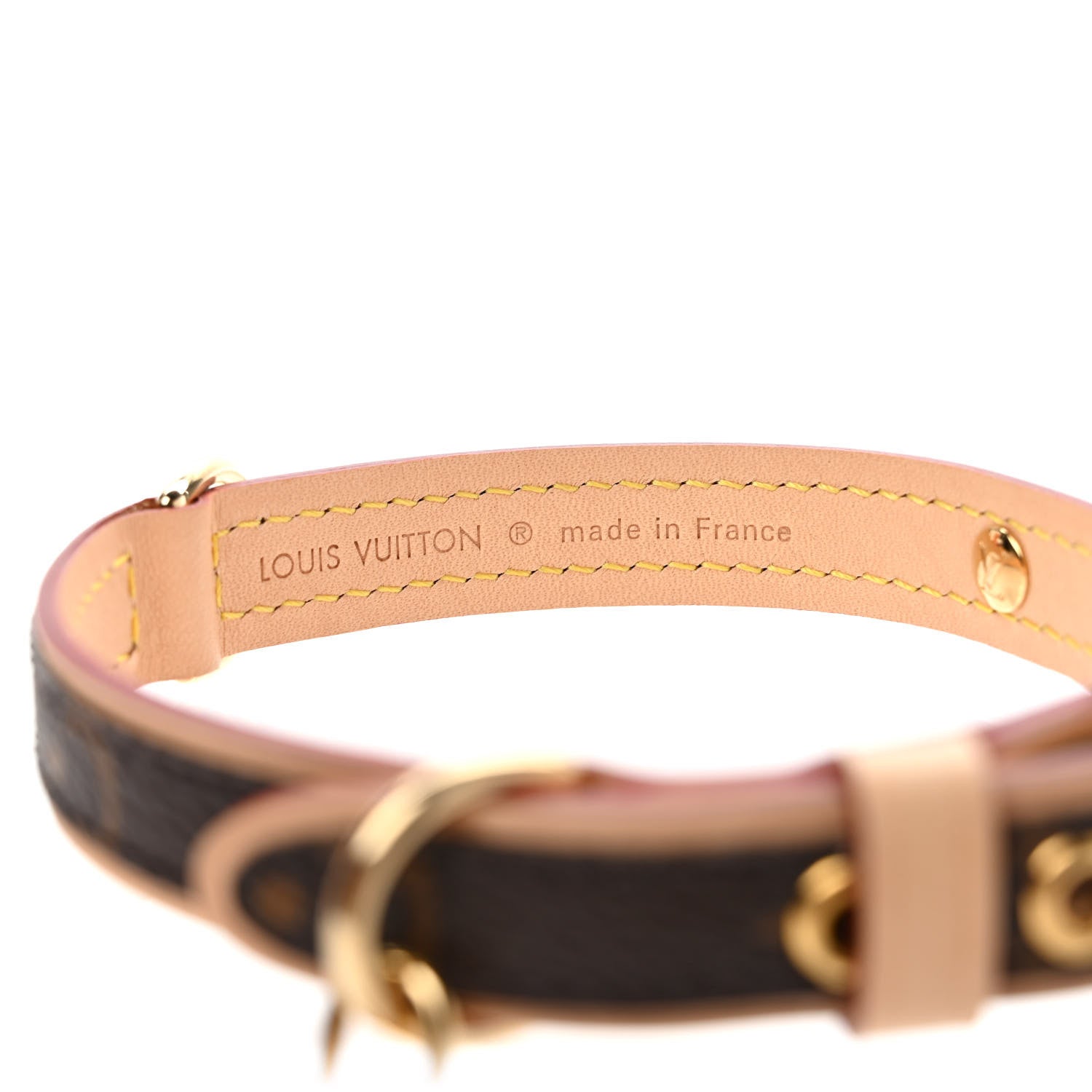 Louis Vuitton Monogram Dog Collar PM 3 of 5