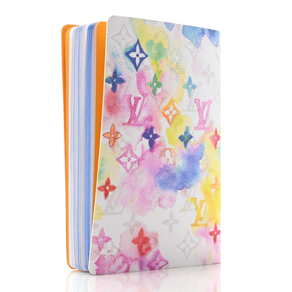 Louis Vuitton Monogram Watercolor Clemence Notebook Multicolor 3 of 8