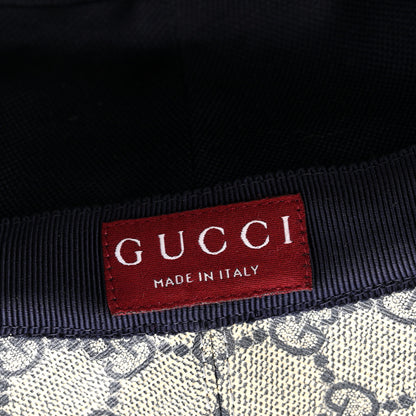 Gucci Lasered Denim GG Monogram Bucket Hat L Blue 8 of 10