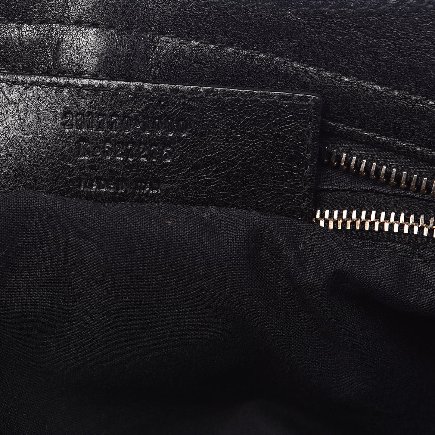 Agneau Giant 12 Rose Gold Hardware City Black
