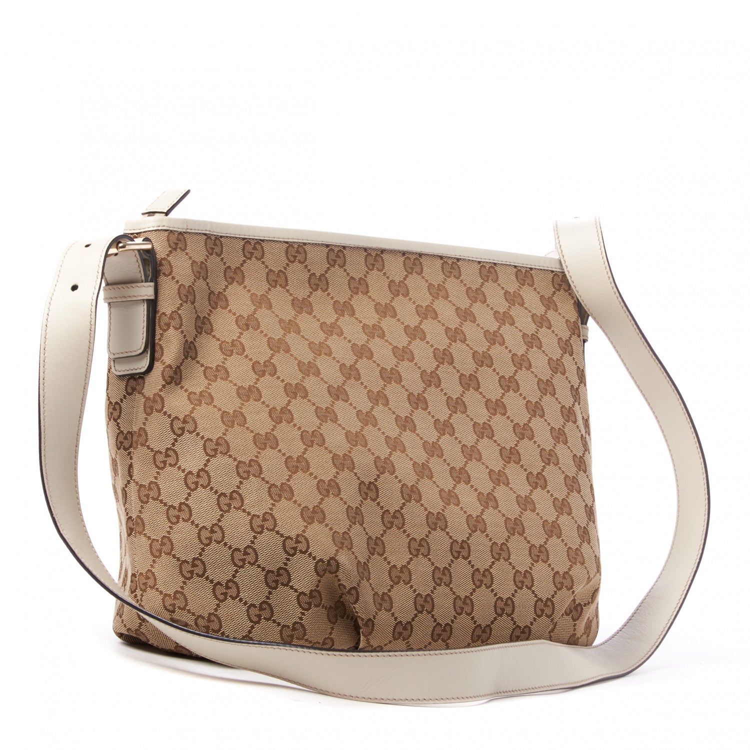 Gucci Monogram Messenger Bag Off White 2 of 7