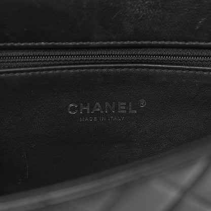 Chanel Lambskin Quilted Medium CC Filigree Flap Black 7 of 13