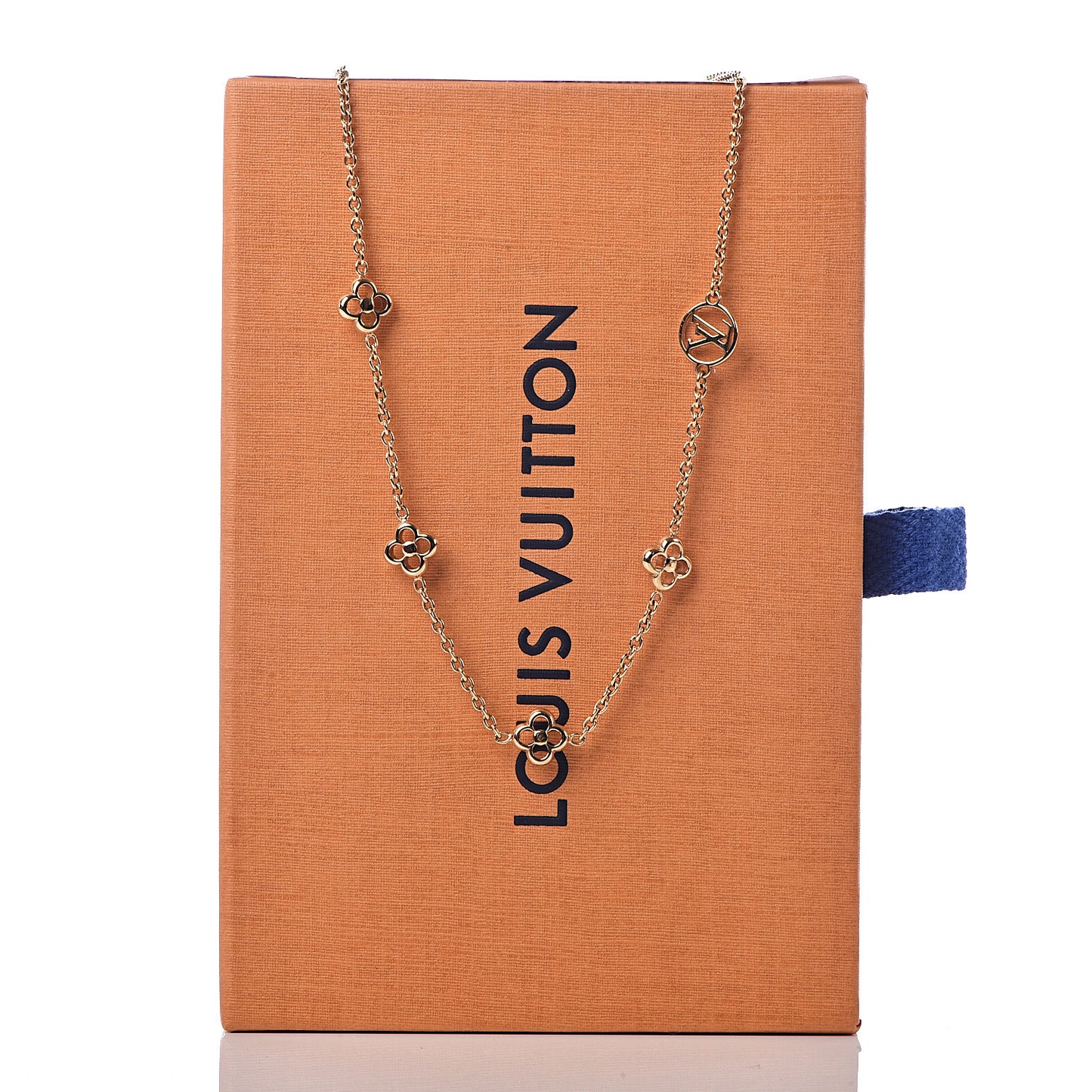 Flower Full Necklace Gold