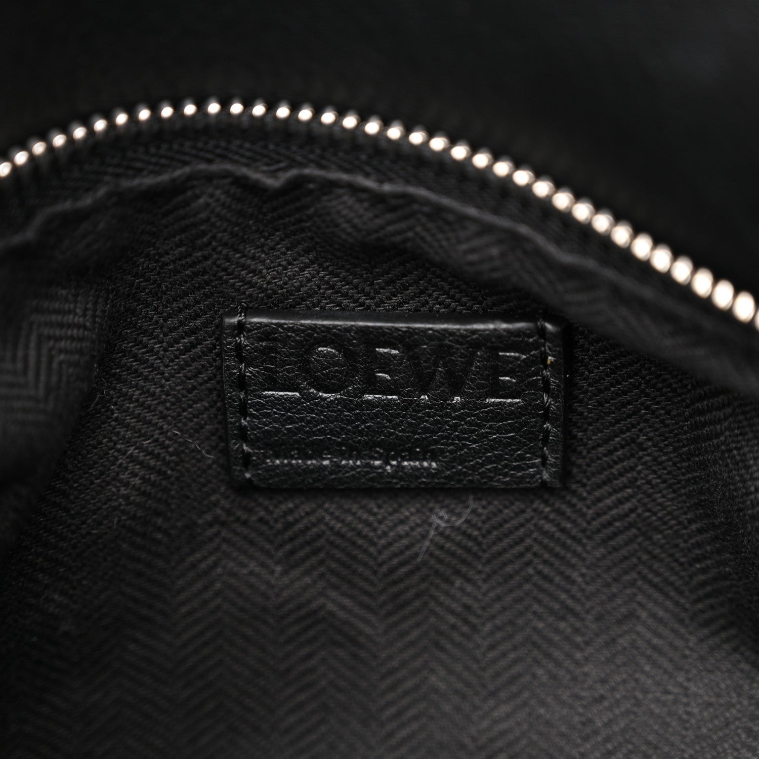 Loewe Calfskin Small Puzzle Bumbag Black 6 of 9